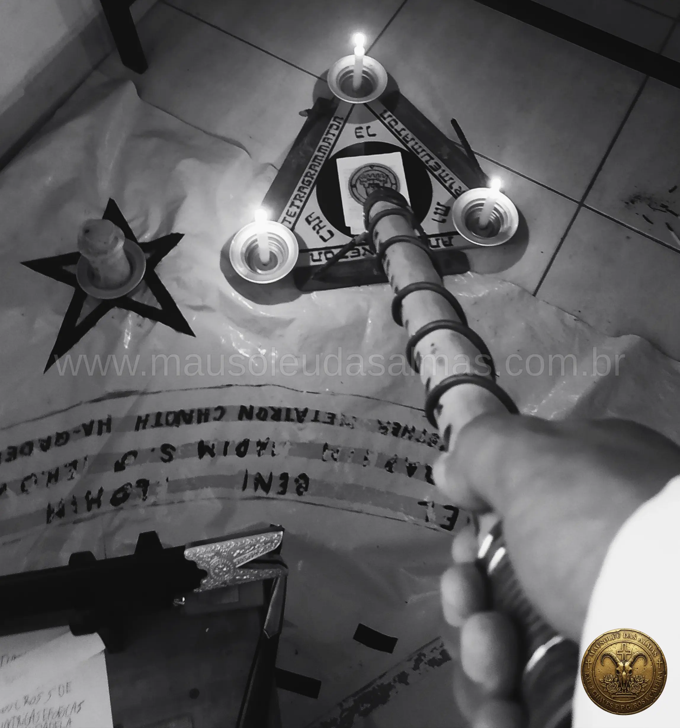 Baqueta Magica Varinha Magicka Ritual Goetia Goécia Invocação Evocação Daemons